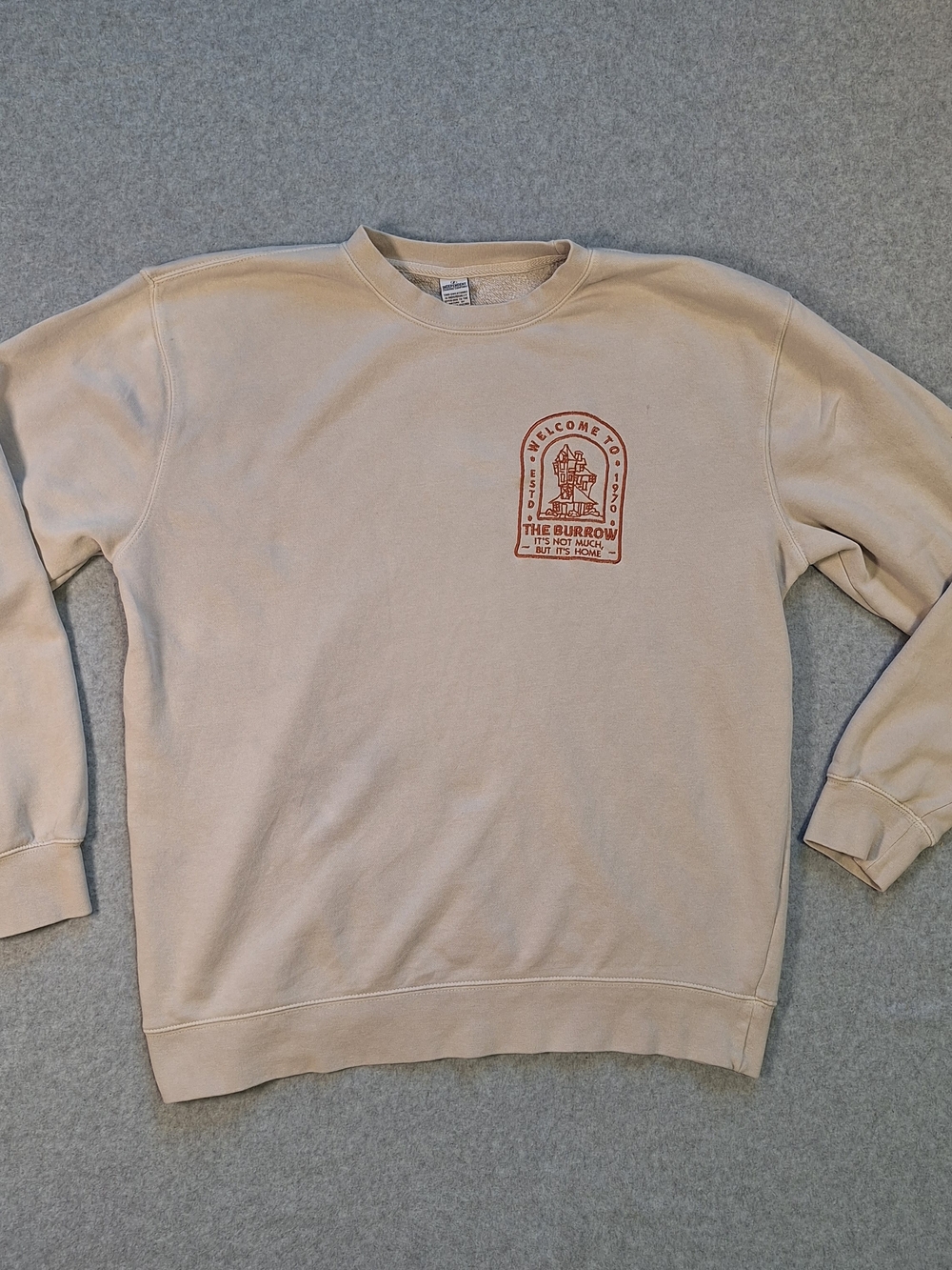 Independent Trading Co. Harry Potter "The Burrow" Crewneck Sweatshirt Size L